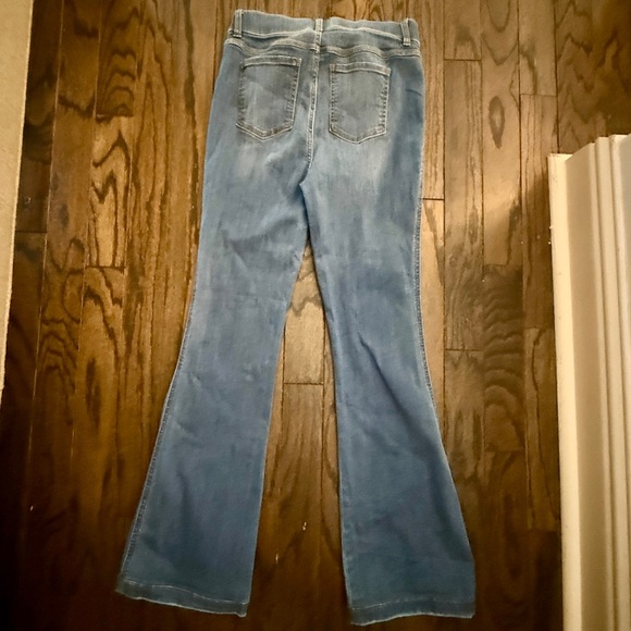SPANX Flare Jeans in Vintage Indigo Blue Size L - Picture 7 of 7